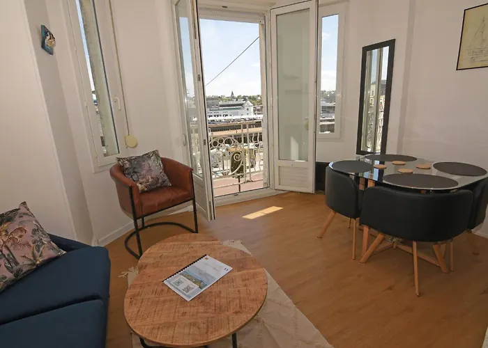 Apartment L'ango Triplex Vue Port Dieppe