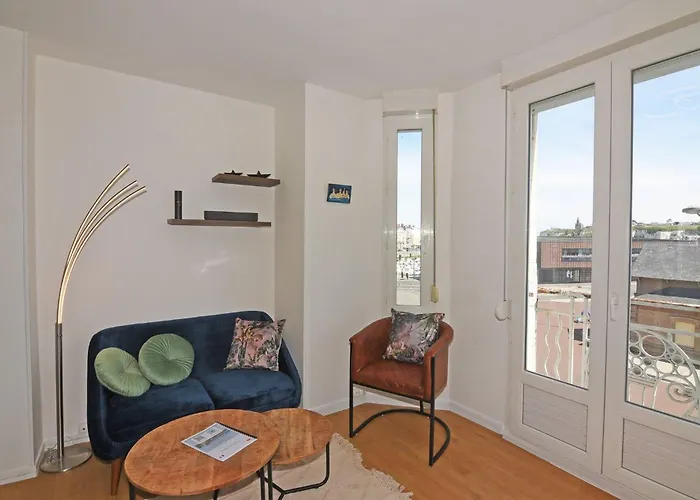 Apartment L'ango Triplex Vue Port Dieppe